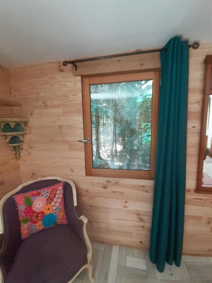 Chalet Libellule Domaine De La Mamounette Champclause エクステリア 写真