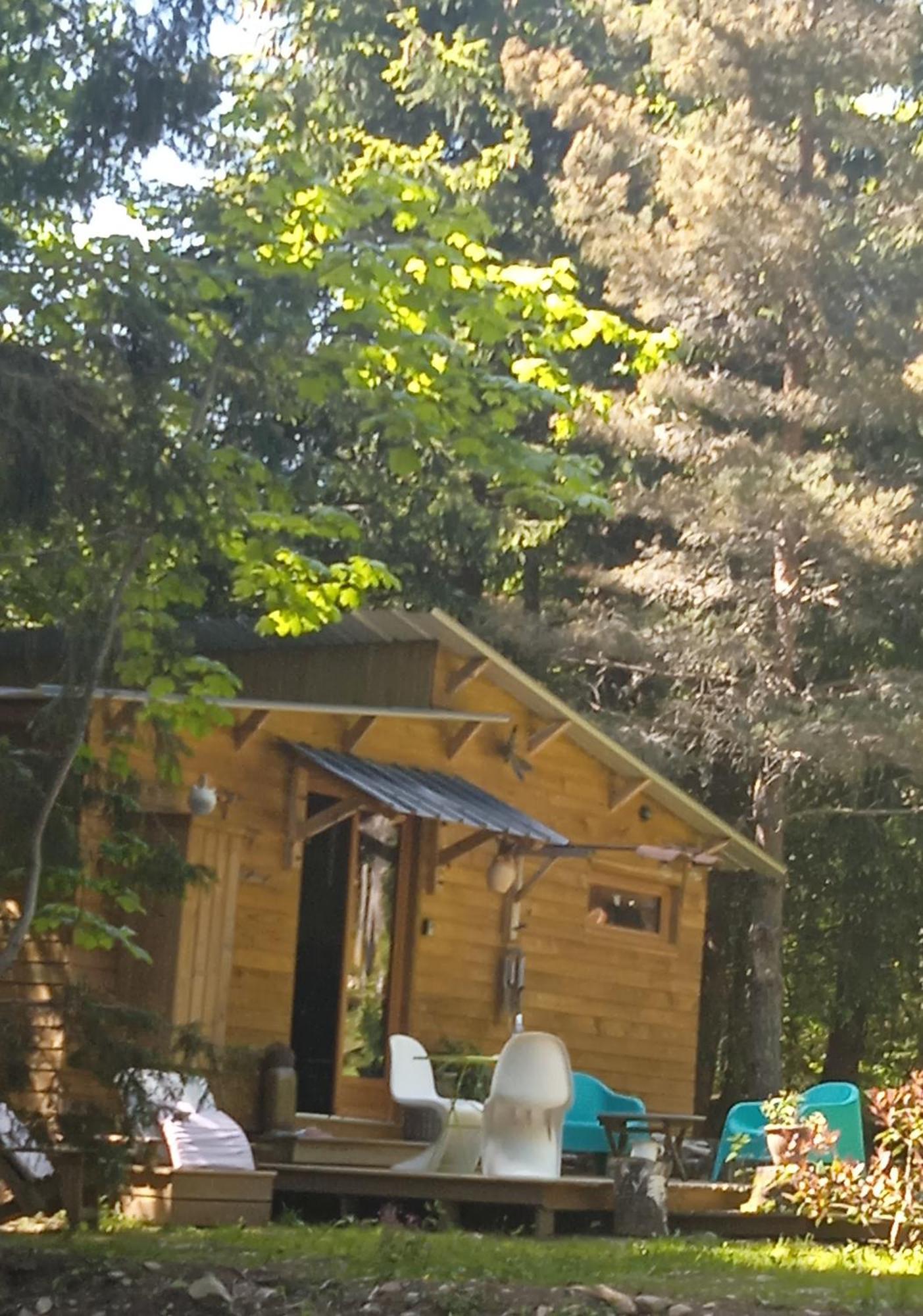 Chalet Libellule Domaine De La Mamounette Champclause エクステリア 写真